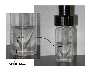 Extraction of Organic Analytes From Xylem Sap Using Solid Phase Microextraction Fibers