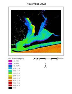 Results of SST Mapping Using Landsat Tm Band 6