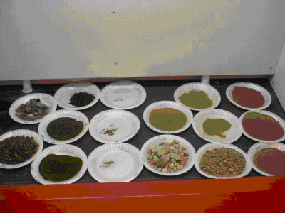 Figure 4. Soil Fractions Sieved Through Meshes of Different Sizes for Mixed (Left Half) and Mild (Right Half) Soils