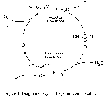 Figure 1: Diagram of Cyclic Regeneration of Catalyst