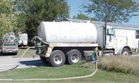 Photo of a septic truck.
