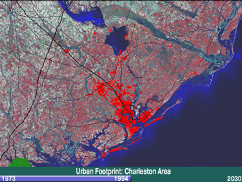 Charleston Area Urban Footprint 1994