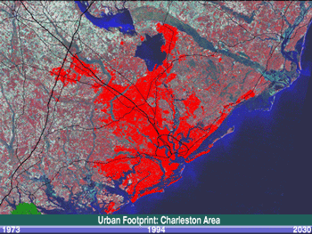 Charleston Area Urban Footprint 2030
