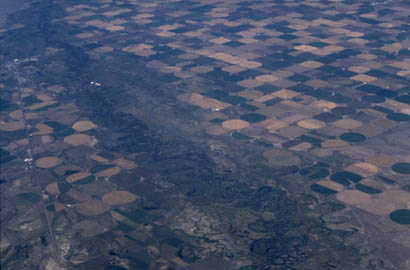 ariel photo showing landscape patterns